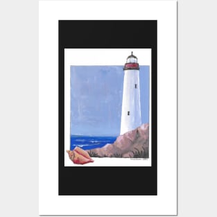 Lighthouse Beach Posters and Art